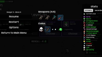 Brotato: Объяснение показателя удачи