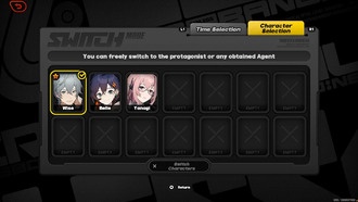 Как переключать персонажей в городе в Zenless Zone Zero