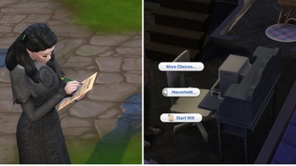 Как создать завещание в The Sims 4