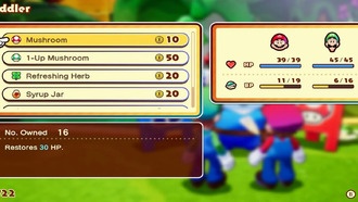 Как исцелиться в Mario and Luigi: Brothership