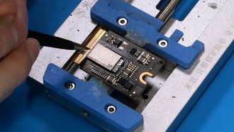 M4 Mac Mini SSD модифицирован с 256 ГБ до 1 ТБ