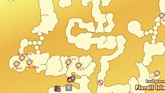 Марио и Луиджи: Братство - Все местоположения луковиц спрайта на острове Флоралл