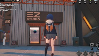 Расположение студии San-Z (магазин с витриной) в ZZZ - Zenless Zone Zero