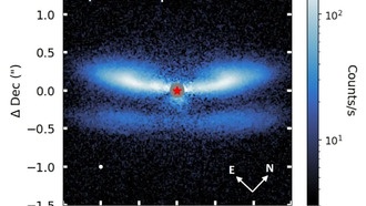 Наблюдения исследуют ледяной протопланетный диск звезды PDS 453