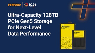 Phison представил твердотельные накопители Pascari D-Series PCIe Gen 5 ёмкостью 128 ТБ