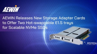 AEWIN выпускает новые адаптеры для масштабируемых SSD