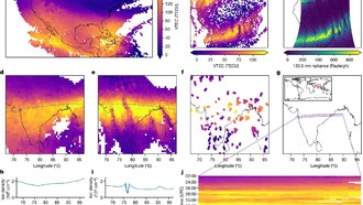 Отображение изменений в ионосфере с помощью смартфонов