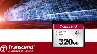 Transcend представляет карту CFast с защитой от записи для повышения безопасности данных