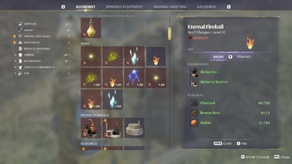 Как создать вечный огненный шар в Enshrouded