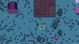 Расположение Лунной Мотылька в Полях Мистрии