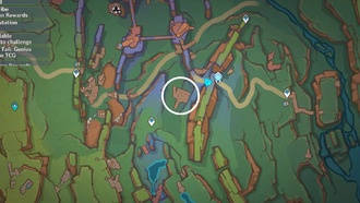 Испытание Mamull Painted Stone в Genshin Impact (достижение Alert And On Guard)