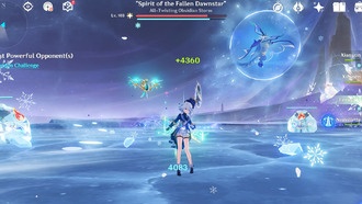 Дух падшего Dawnstar Boss Guide в Genshin Impact