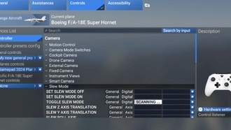 Как включить режим поворота в Microsoft Flight Simulator 2024
