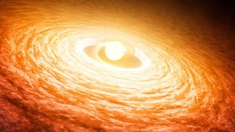 Хаббл находит ошеломляющие подробности о молодой звезде FU Ориона