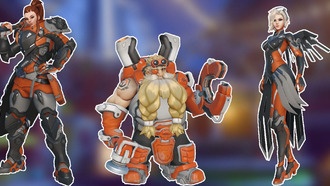 Overwatch 2: как получить наборы обликов Бригитты, Торбьорна и Ангела из OWCS