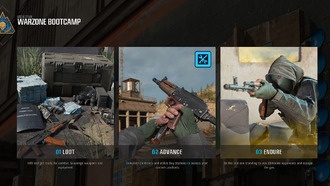 Руководство и награды по учебному лагерю Call of Duty: Warzone