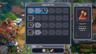 Остров Лума: Как обновить Инструменты