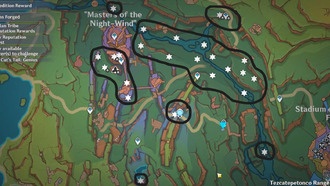 Места обитания светящихся роговых грибов и фермерский маршрут