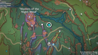 Pale Mist Color Puzzle (Головоломка под скалами) в Genshin Impact