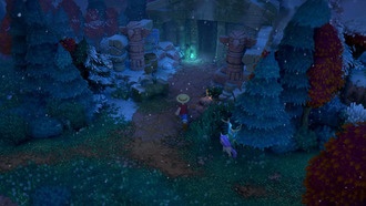 Как добраться до горы на острове Лума