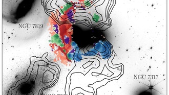 Спектрограф WEAVE раскрывает двойственную природу галактического удара