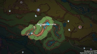 Достижение в Genshin Impact: решение головоломки в пещере