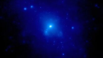 Наблюдение за темной материей на космической заре