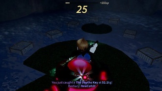 Как получить ключ глубины в Fisch