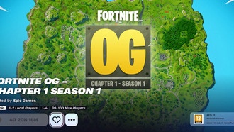 Когда будет доступен игровой режим Fortnite OG?
