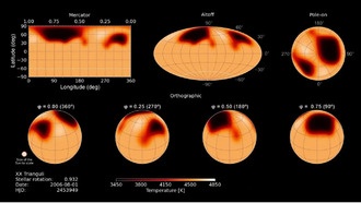 Активность пятен XX Треугольника указывает на хаотическое динамо