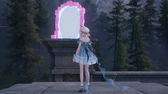 Как пройти Домен диковинок возле Мечты Хранилища Мечты на крыше Шпиля Варпа в Infinity Nikki