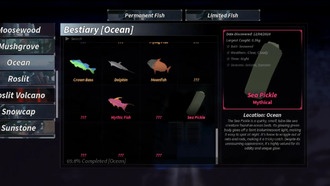 Roblox: Fisch - Как получить морской огурец