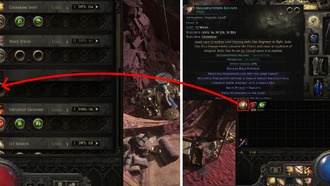 Path of Exile 2: как привязать навыки и экипировать камни навыков