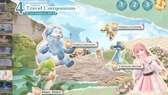 Wishfield Journal, день 4 (места для попутчиков) в Infinity Nikki