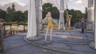 Расположение беседки Infinity Nikki Swan