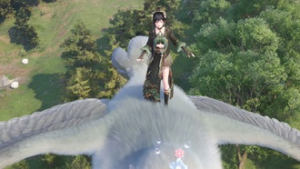 Infinity Nikki Sky Monarch, включая инструкцию по езде на Sky Monarch