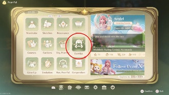 Infinity Nikki: как работают цвета Eureka