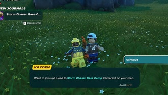 Как посетить шторм в LEGO Fortnite Odyssey