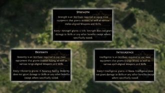 Path of Exile 2: все атрибуты, объяснения