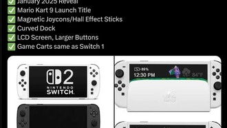 Nintendo Switch Leak Tips LCD, джойстики с эффектом Холла