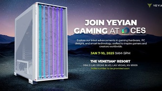 YEYIAN Gaming представит новинки на выставке CES 2025