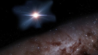 Открытие далекого блазара подтверждает быстрое образование черных дыр в ранней Вселенной