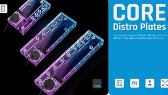 Alphacool представляет новые дистрибутивы Core