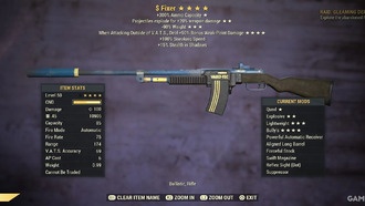 Fallout 76: 4-звездочные легендарные эффекты, объяснение