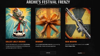 Все награды за событие «Безумие фестиваля Арчи» в Black Ops 6