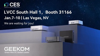 GEEKOM представит высокопроизводительные мини-ПК на выставке CES 2025