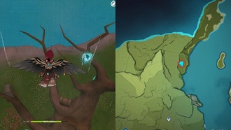 Genshin Impact: Горы Брайткроун Места Анемокулуса