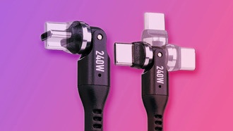 Японская компания производит кабель USB-C стоимостью 16 долларов, который вращается на 360 градусов