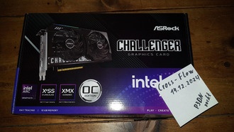ASRock Challenger Arc B570 попадает в руки пользователей за месяц до запуска