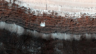 Лавины, ледяные взрывы и дюны: НАСА отслеживает Новый год на Марсе